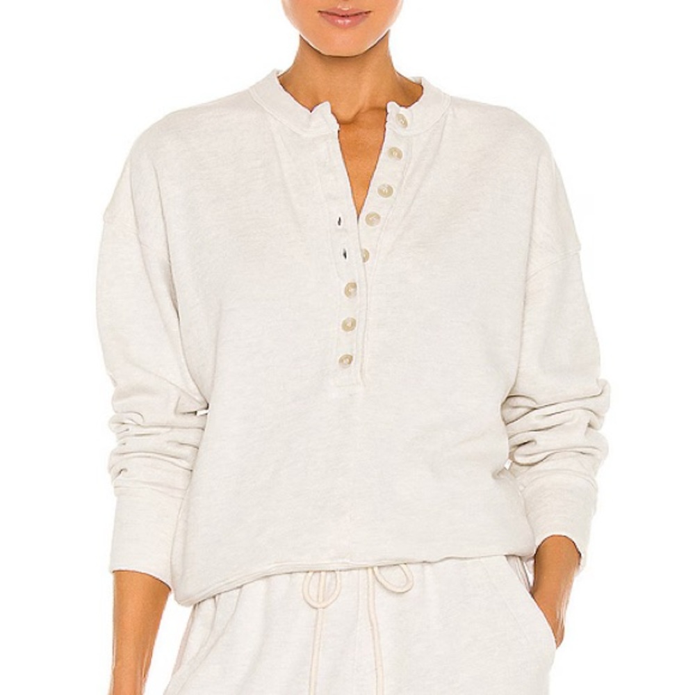 Citizens Of Humanity Cream Crewneck Sweater